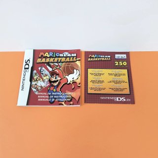 MARIO SLAM BASKETBALL NINTENDO DS 2DS 3DS PAL EUR