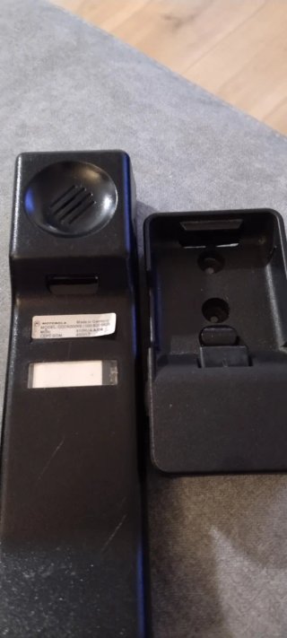 Teléfono Motorola Clásico Negro