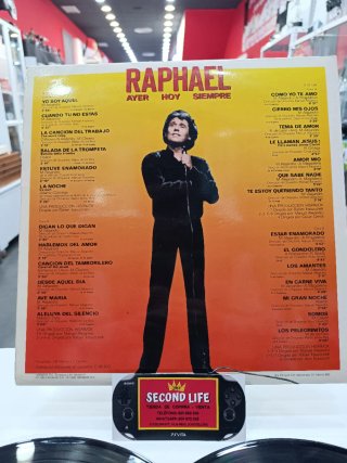 Vinilo Raphael Ayer Hoy y Siempre