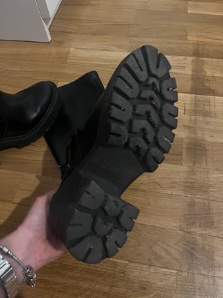 Botas negras de plataforma
