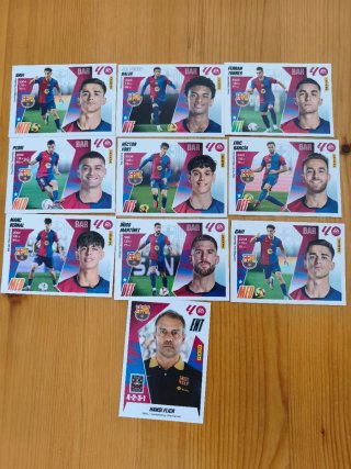 200 Cromos La Liga Este 25-26 - SIN REPETIR