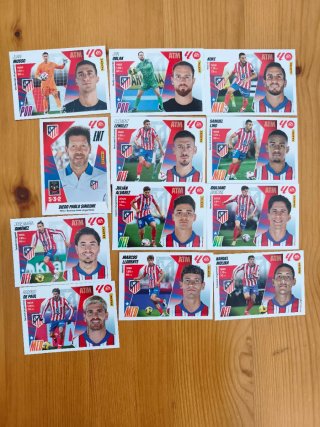 200 Cromos La Liga Este 25-26 - SIN REPETIR