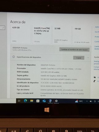 Microsoft Surface Pro i5 128GB SSD 4GB RAM