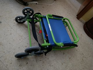Silla  bajar, subir, escaleras, para minusválidos