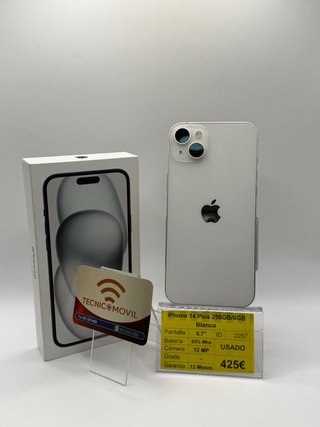 iPhone 14 Plus 256GB Blanco