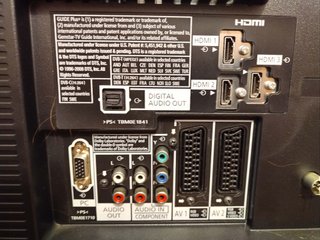 Televisor Panasonic 37 Negro