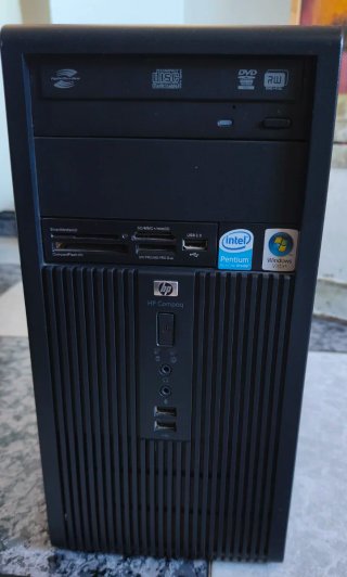 Ordenador Retro HP dx2300 con Batocera