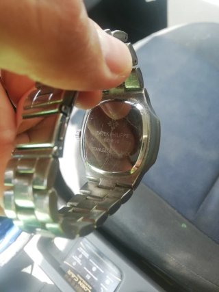 Patek Philippe Reloj Negro y Plateado