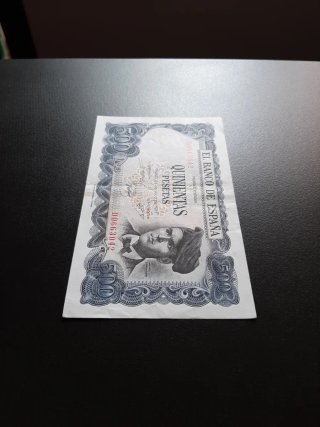 BILLETE DE 500 PESETAS DE 1971