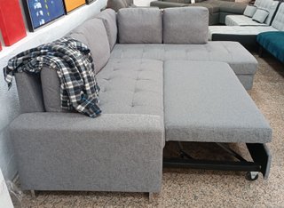 Sofá Cama "Febe" Tela, Chaiselong, Arcón. ¡OFERTA!