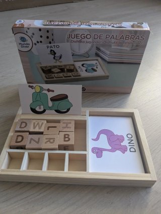 Juego de palabras educativo