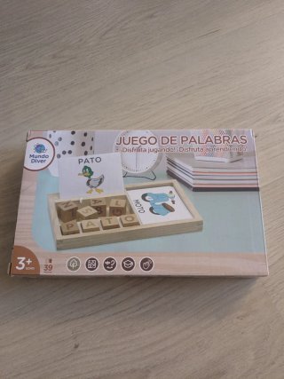 Juego de palabras educativo