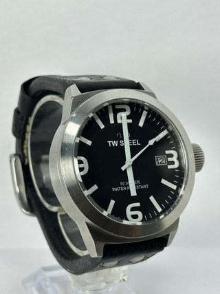 Reloj TW Steel TW622 Negro y Plateado