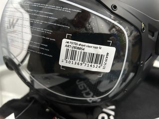 Casco Wayscral Jet 75700 short negro