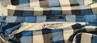 Camisa Jack & Jones cuadros azul M