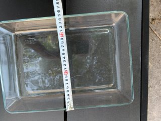 Bandejas de horno de cristal