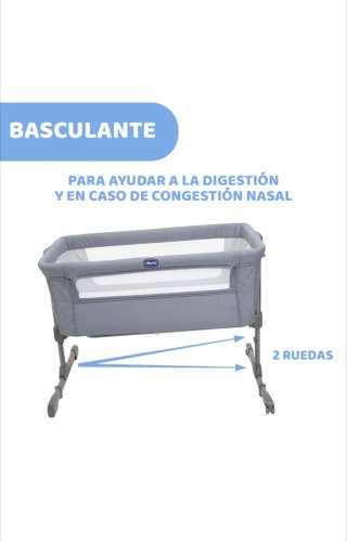 Cuna colecho Chicco Next2Me + nórdico de regalo