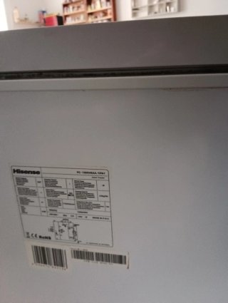Congelador Hisense Blanco