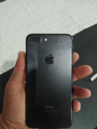 iPhone 7 Plus nero/argento