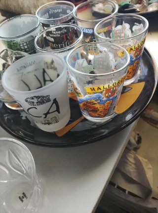 Lote chupitos decorativos