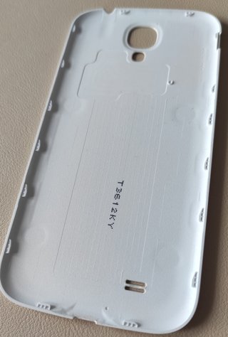 Batería y Tapa Trasera de Samsung Galaxy S4 blanco