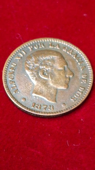 5 Céntimos Alfonso XII 1878