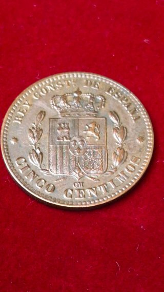 5 Céntimos Alfonso XII 1878