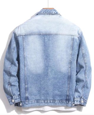 Chaqueta Vaquera Hombre Azul