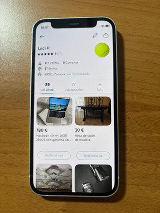 iPhone 12 mini 64GB blanco