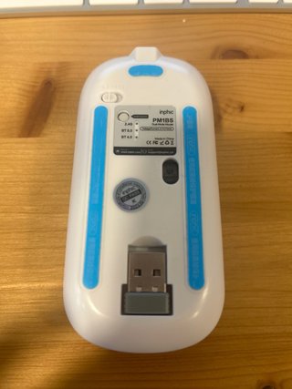 Ratón Inalámbrico Bluetooth Recargable Silencioso