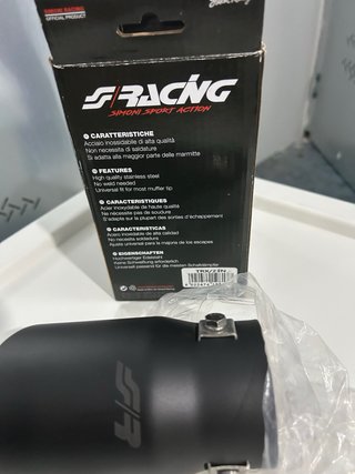 Tubo de escape universal S-Racing