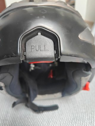 Casco Modular Moto LS2 Negro talla S