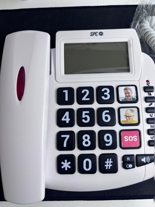 SPC  2 - Teléfono Fijo Teclas Grandes para Mayores