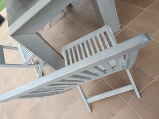 Pack 8 Sillas Plegables Madera restaurar