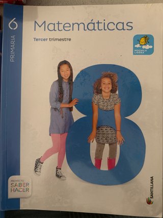 libro matemáticas 6 de primaria