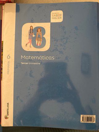 libro matemáticas 6 de primaria