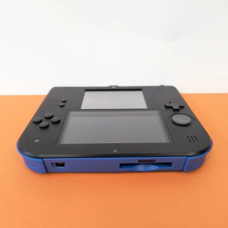 CONSOLE NINTENDO 2DS NERO E BLU + PENNINO + CAVO