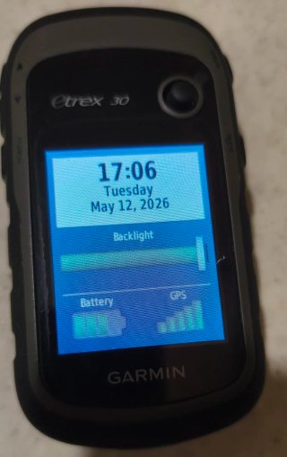 Garmin eTrex 30 GPS con tarjeta memoria 8 GB.