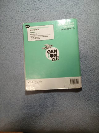 Libro de biología bilinguede 3 de la ESO