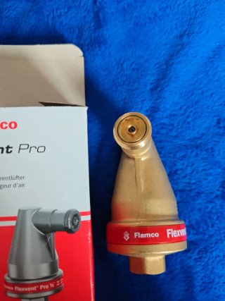 Flamco. Purgador de aire automático. Flexvent Pro.