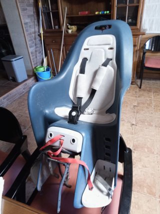 Silla porta niños bici