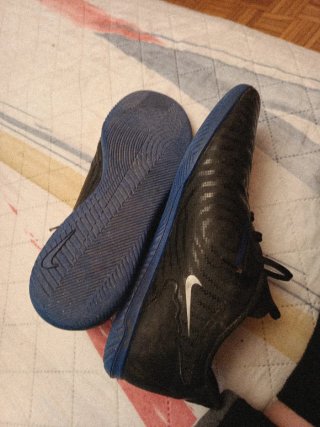 Zapatillas Nike Futbol Sala Negras y Azules