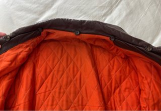 Chaqueta Cuero Vintage Aviador Marrón SCOUT-Italia