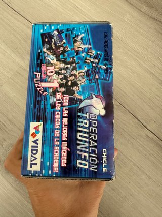 Caja chicles Operación Triunfo 2 - Vidal