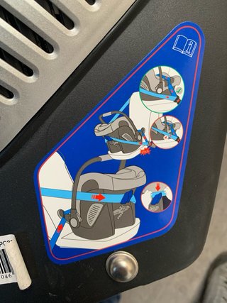 Silla de coche Sparco para bebé
