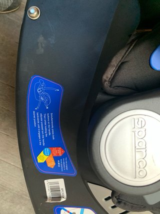 Silla de coche Sparco para bebé