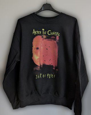 Alice in Chains Jar of Flies Felpa Nera