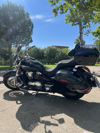 Kawasaki Vulcan 900 Classic Negra