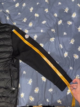 Chaqueta Moncler acolchada y de punto