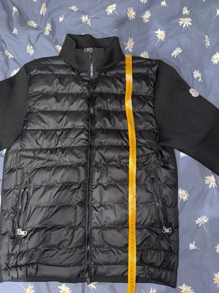 Chaqueta Moncler acolchada y de punto